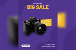 10 SALE Poster Design Template Set 02 Product Image 5