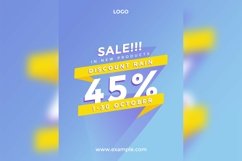 10 SALE Poster Design Template Set 07 Product Image 3
