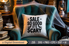 Sale So Good It&#039;s Scary SVG File | Spooky Halloween SVG Product Image 3