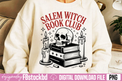 Salem Witch Book Club PNG Product Image 3
