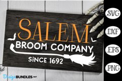 Salem Broom Company SVG | Halloween SVG Product Image 1