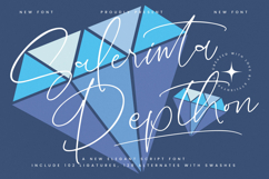 Salerinta Depthon - New Elegant Script Font Product Image 1