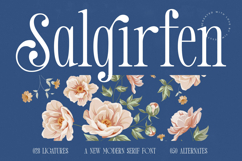 Salgirfen - New Modern Serif Font Product Image 1