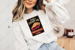 Sally's Cherry Pie Vintage Sign PNG, Product Image 4