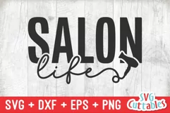 Hairstylist SVG | Salon Life | Shirt Design Product Image 2