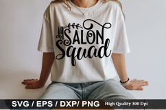 Salon Squad - Hairdresser SVG Design Product Image 1