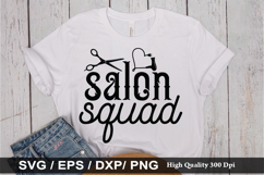 Salon squad - Hairdresser SVG Design Product Image 1