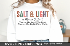 Christian SVG Design - Salt &amp; Light Matthew 5 13 14 You Are Product Image 2