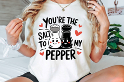 Salt to My Pepper PNG, Funny Valentine PNG, Valentines Day Product Image 2