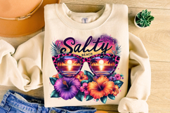 Salty Beach PNG, Hello Summer PNG, Summer Vibes, Beach PNG Product Image 3