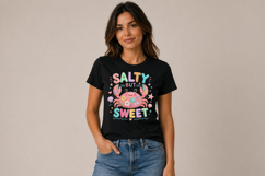 Salty But Sweet Crab Cute Summer Art Product Image 5