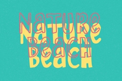 Salty Coast a Playful Ugly Font Product Image 2