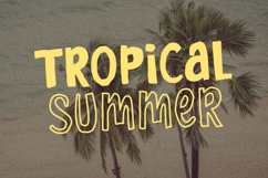 Salty Coast a Playful Ugly Font Product Image 3