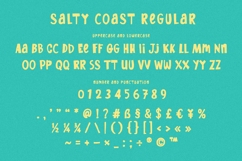 Salty Coast a Playful Ugly Font Product Image 9