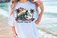 Salty Hair Sandy Toes Sublimation PNG Product Image 3
