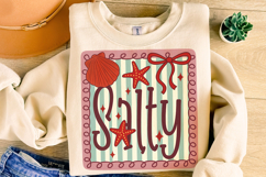 Salty PNG, Preppy Summer PNG, Summer Vibes, Beach PNG Product Image 4
