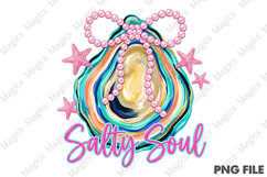 Salty Soul Coquette Oyster Shell PNG Product Image 1