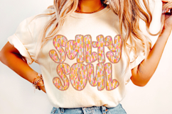 Salty Soul PNG, Preppy Summer PNG, Summer Vibes, Beach PNG Product Image 1