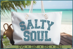 Salty Soul Distressed SVG File Product Image 2