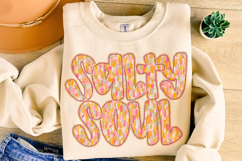 Salty Soul PNG, Preppy Summer PNG, Summer Vibes, Beach PNG Product Image 4
