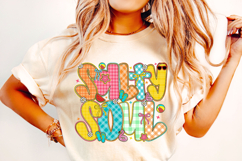 Salty Soul PNG, Preppy Summer PNG, Summer Vibes, Beach PNG Product Image 2