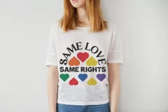 LGBTQ Pride Month Quote SVG-PNG Design Product Image 3