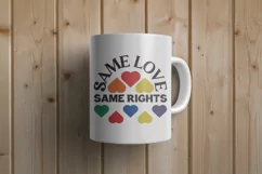 LGBTQ Pride Month Quote SVG-PNG Design Product Image 4
