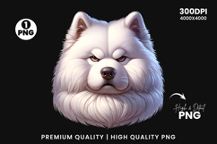 samoyed clipart, samoyed png, dog clipart, dog png, sublimation design, sarcastic dog art, fluffy dog png, pet clipart, dog lover gift, printable clipart