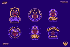 Samurai Somen Logo Template Product Image 2