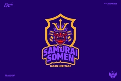 Samurai Somen Logo Template Product Image 3