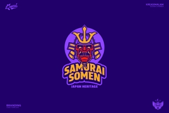 Samurai Somen Logo Template Product Image 5