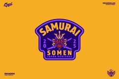 Samurai Somen Logo Template Product Image 8