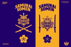 Samurai Somen Logo Template Product Image 9