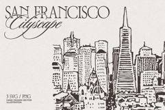 San Francisco Cityscape Illustrations Product Image 1