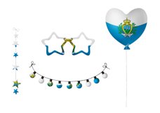 National, Patriotic Party Bundle. San Marino Product Image 2