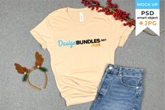 Christmas svg mockup | Christmas t-shirt mockup Product Image 1