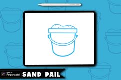 Mini Beach Procreate Stamp Brush Set Product Image 1