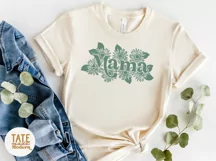 Mama boho sunflower SVG cut file - floral Mother's Day svg Product Image 2