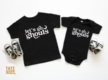 let's go ghouls SVG cut file - Retro halloween shirt svg Product Image 2