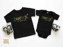Lucky little lad SVG cut file - St. Patricks day boy shirt Product Image 2