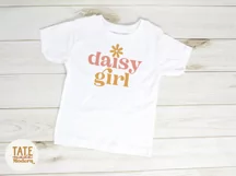 Daisy girl SVG cut file - Retro boho spring girl svg Product Image 3