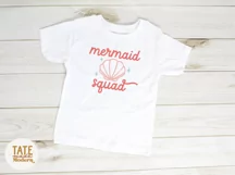 Mermaid squad SVG cut file, Retro girl summer svg Product Image 2