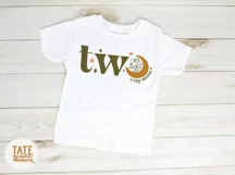 Two the moon SVG cut file - boho girl 2nd birthday svg Product Image 3