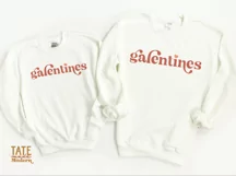 Galentines Retro Valentine SVG cut file - girl valentine svg Product Image 2