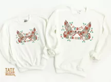 Peace on Earth PNG for sublimation - retro Christmas PNG Product Image 3