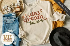 Day dream believer SVG cut file - boho girl shirt svg Product Image 2
