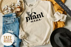 Plant mama SVG cut file - boho plant lady shirt Product Image 4