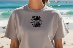 Sand Tshirt Mockup 5000, Mockup Product Image 1