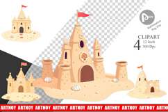 Sandcastle Clipart Product Image 1