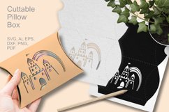 Sandcastle Cuttable Pillow Gift Box with Holes SVG